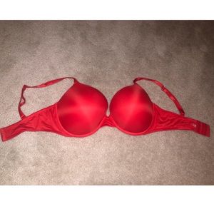 Victoria’s Secret PINK Red 36DDD push up bra